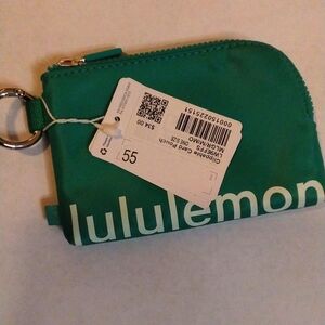 NWT Lululemon clippable card pouch